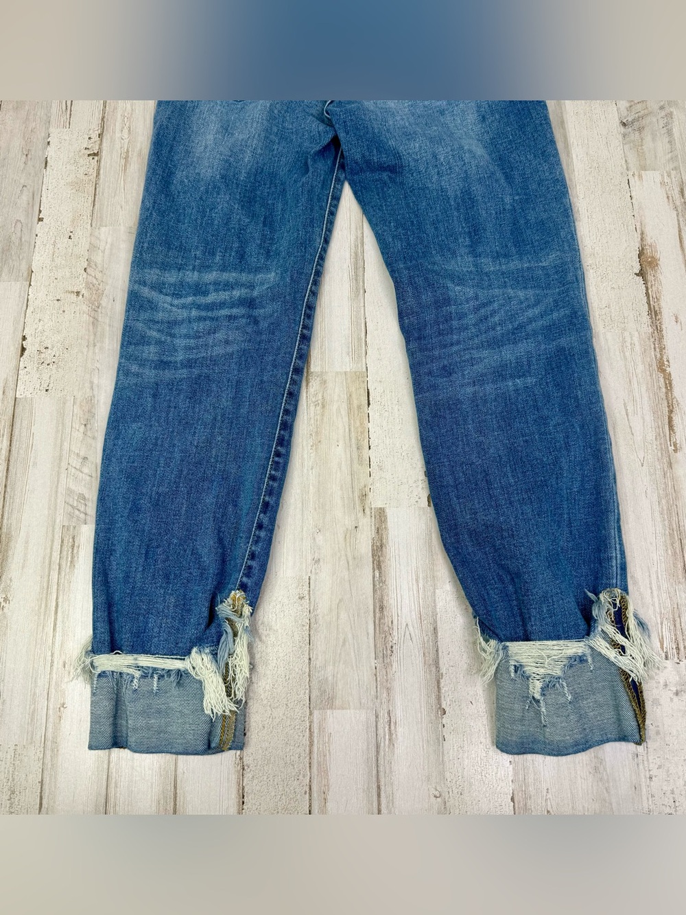 Judy Blue Jeans Womens 3/26 Blue Mid Rise Straight Fit - Picture 12 of 12